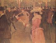 Henri  Toulouse-Lautrec Dance at the Moulin Rouge (nn03) oil painting on canvas